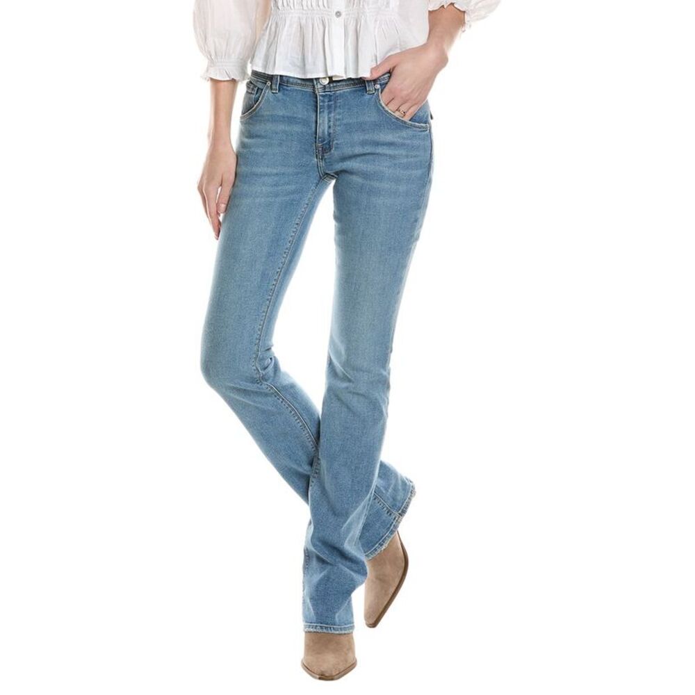 Beth Mid Rise Baby Bootcut Petite Inseam Size 24 Hudson Jeans